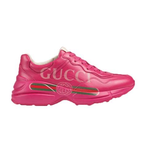 strawberry sneakers gucci|Gucci rhyton pink.